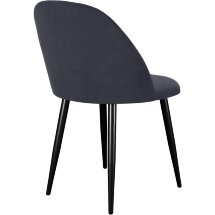 Стул DikLine 302 B28 ANTRACITE, ножки черные