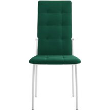 Стул DikLine ГАЛС-М каркас белый/ B10 GREEN
