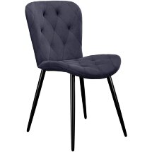 Стул DikLine 303 B28 ANTRACITE, ножки черные