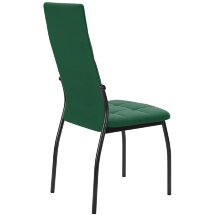 Стул DikLine ГАЛС-М каркас черный/ B10 GREEN