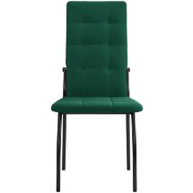 Стул DikLine ГАЛС-М каркас черный/ B10 GREEN