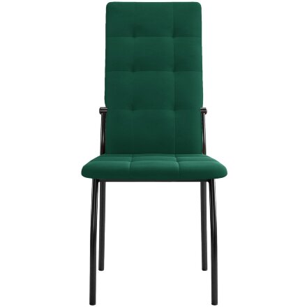 Стул DikLine ГАЛС-М каркас черный/ B10 GREEN 