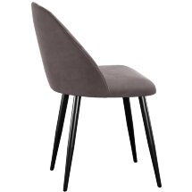 Стул DikLine 302 B5 LATTE, ножки черные