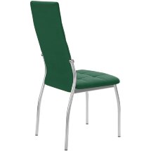 Стул DikLine ГАЛС-М каркас хром/ B10 GREEN