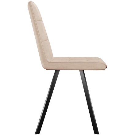 Стул DikLine 280 B03 BEIGE, ножки черные 