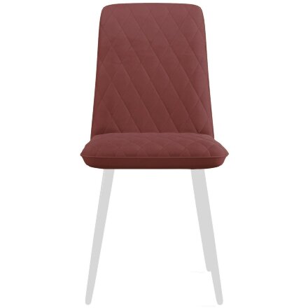 Стул DikLine 205 B36 PINK /ножки белые 
