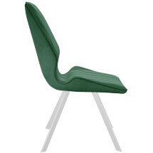 Стул DikLine 242M B10 GREEN/ ножки белые