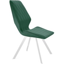 Стул DikLine 242M B10 GREEN/ ножки белые