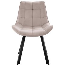 Стул DikLine 263 поворотный, B03 BEIGE, ножки черные
