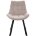Стул DikLine 263 поворотный, B03 BEIGE, ножки черные 