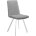 Стул DikLine 202 B22 GREY, ножки белые 