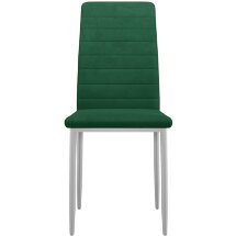 Стул DikLine ТЕКС каркас белый/ B10 GREEN