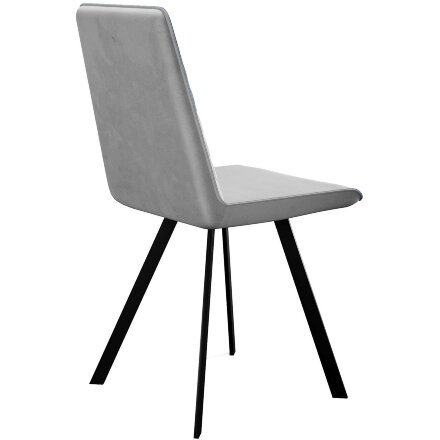 Стул DikLine 202 B22 GREY, ножки черные 