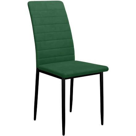 Стул DikLine ТЕКС каркас черный/ B10 GREEN 