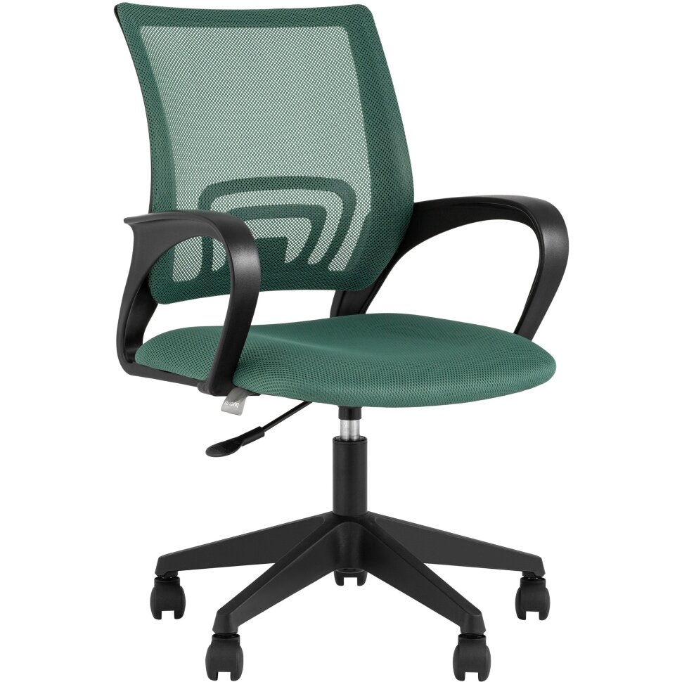 Кресло офисное TopChairs ST-Basic сетка/ткань зеленый 