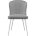 Стул DikLine 209 B22 GREY, ножки белые 