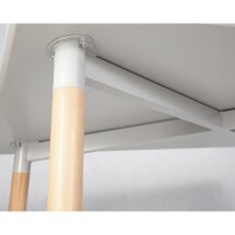 Стол обеденный SERRA WIDE LMZL-TD-04 светло-серый