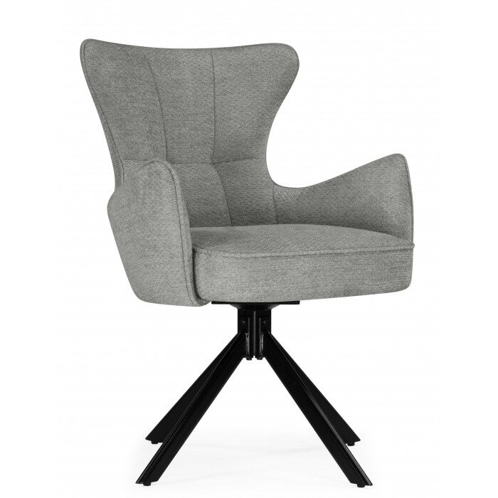 Стул на металлокаркасе Atlanta gray / black крутящийся Стул на металлокаркасе Atlanta gray / black крутящийся