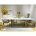 Стол CHIAVARI 220 KL-188 Контрастный мрамор матовый, итальянская керамика / Шампань, ®DISAUR 