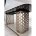 Стол CHIAVARI 220 KL-188 Контрастный мрамор матовый, итальянская керамика / Шампань, ®DISAUR 