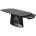 Стол DESIO 180 PURE BLACK SOLID CERAMIC Черный мрамор матовый, керамика/Черный каркас, ®DISAUR 