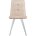 Стул DikLine 280 B03 BEIGE, ножки белые 