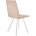Стул DikLine 280 B03 BEIGE, ножки белые 