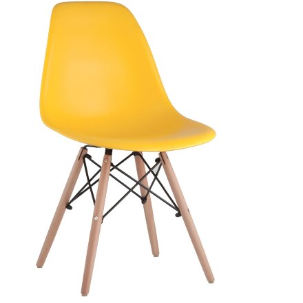 Стул Eames DSW желтый x4 