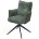 Стул JOSEF 360 град. поворот. HAGA-74 Зеленый, ткань / HJ002-18 Зеленый, PU / черный каркас, ®DISAUR 