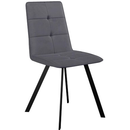 Стул DikLine 280 B28 ANTRACITE, ножки черные 