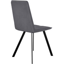 Стул DikLine 280 B28 ANTRACITE, ножки черные