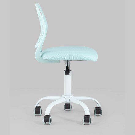 Компьютерное кресло Stool Group детское Эльза мятный обивка сетка текстиль спинка пластик крестовина металл пластик механизм рег 