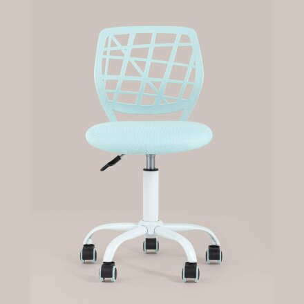 Компьютерное кресло Stool Group детское Эльза мятный обивка сетка текстиль спинка пластик крестовина металл пластик механизм рег 