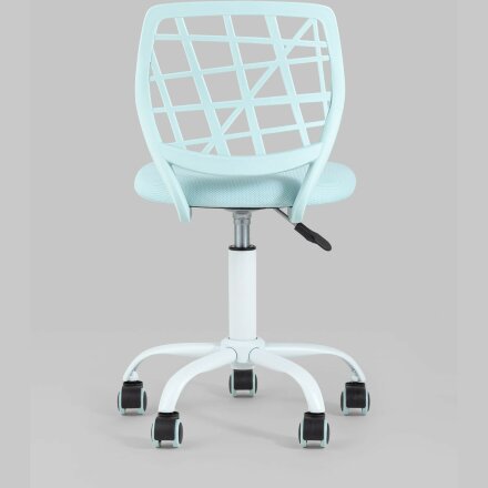 Компьютерное кресло Stool Group детское Эльза мятный обивка сетка текстиль спинка пластик крестовина металл пластик механизм рег 