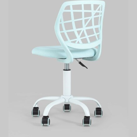 Компьютерное кресло Stool Group детское Эльза мятный обивка сетка текстиль спинка пластик крестовина металл пластик механизм рег 