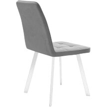 Стул DikLine 207 B22 GREY /ножки белые