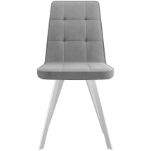 Стул DikLine 207 B22 GREY /ножки белые