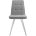 Стул DikLine 207 B22 GREY /ножки белые 