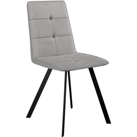 Стул DikLine 280 B22 GREY, ножки черные 
