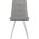 Стул DikLine 280 B22 GREY, ножки белые 
