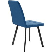 Стул DikLine 207 B8 BLUE  /ножки черные