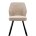 Стул DikLine 232 поворотный B03 BEIGE, ножки черные 