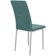 Стул DikLine ТЕКС каркас белый/ B15 MINT