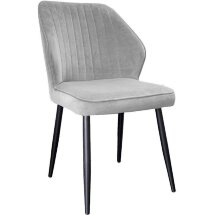 Стул DikLine 222M B22 GREY, ножки черные