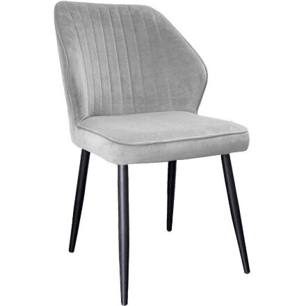 Стул DikLine 222M B22 GREY, ножки черные 