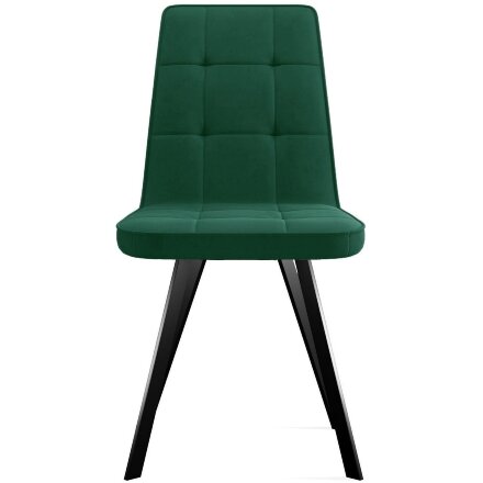 Стул DikLine 207 В10 GREEN, ножки черные 