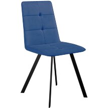Стул DikLine 280 B8 BLUE, ножки черные