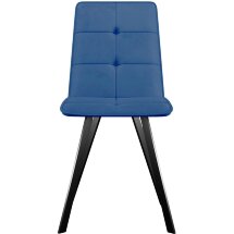Стул DikLine 280 B8 BLUE, ножки черные