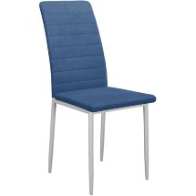 Стул DikLine ТЕКС каркас белый/ B8 BLUE