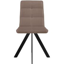 Стул DikLine 230 поворотный B5 LATTE, ножки черные